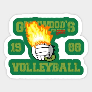 Grimwood's Volleyball- Matches Sticker
